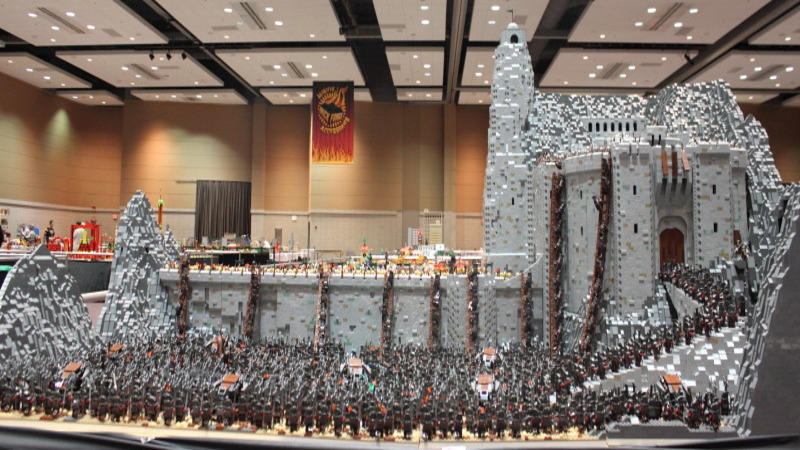 LEGO helms deep