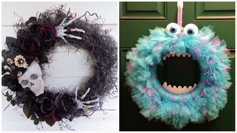 Halloween wreaths