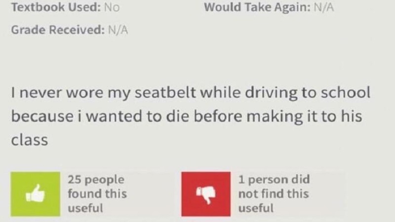 rate my professor